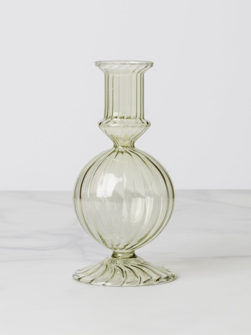 Nalia Candlestick Holder - Parakeet